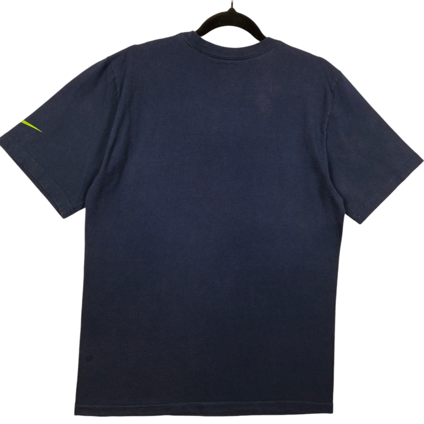 Nike NFL Seattle Seahawks Dark Blue No Time 2 Sleep Cotton Tee Shirt Size S