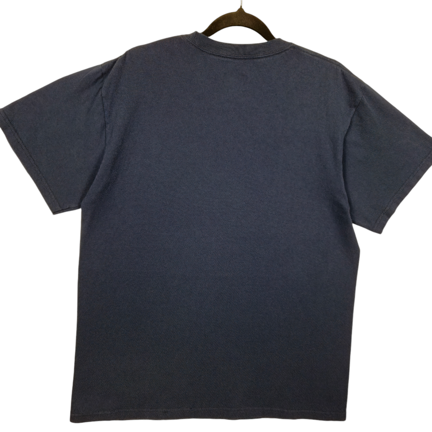 Majestic MLB Detroit Tigers Dark Blue Cotton Tee Shirt Size M