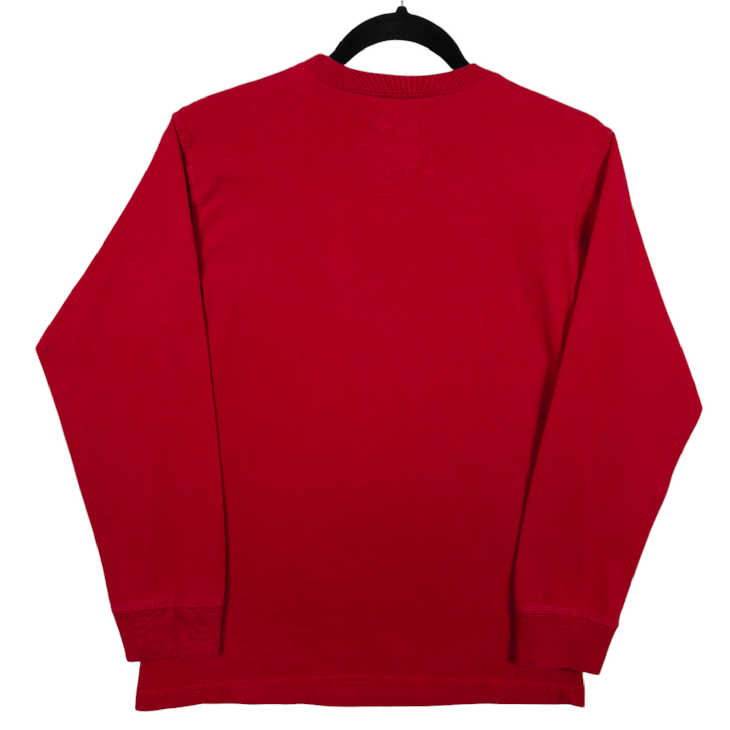 Wes & Willy Red Long Sleeve Music Tee Shirt Size Junior's L