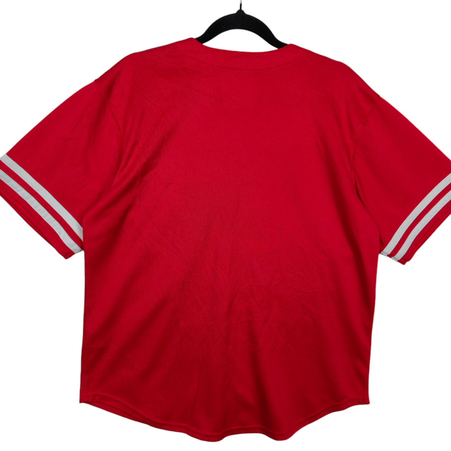 MLB Merchandise Womens Red St Louis Cardinals Button Top Size XL