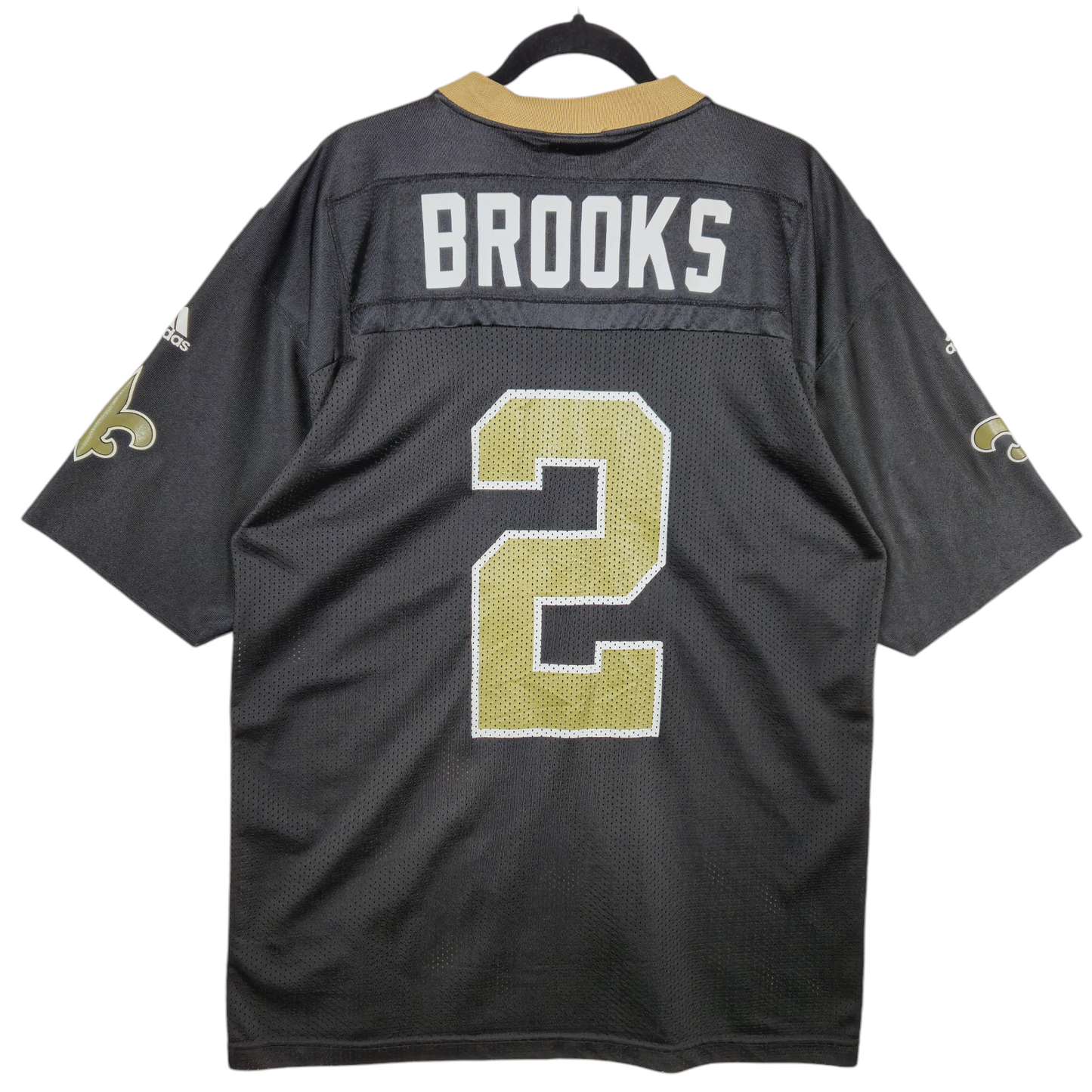 Vintage Adidas NFL 90's New Orleans Saints Aaron Brooks 2 Team Jersey Size L