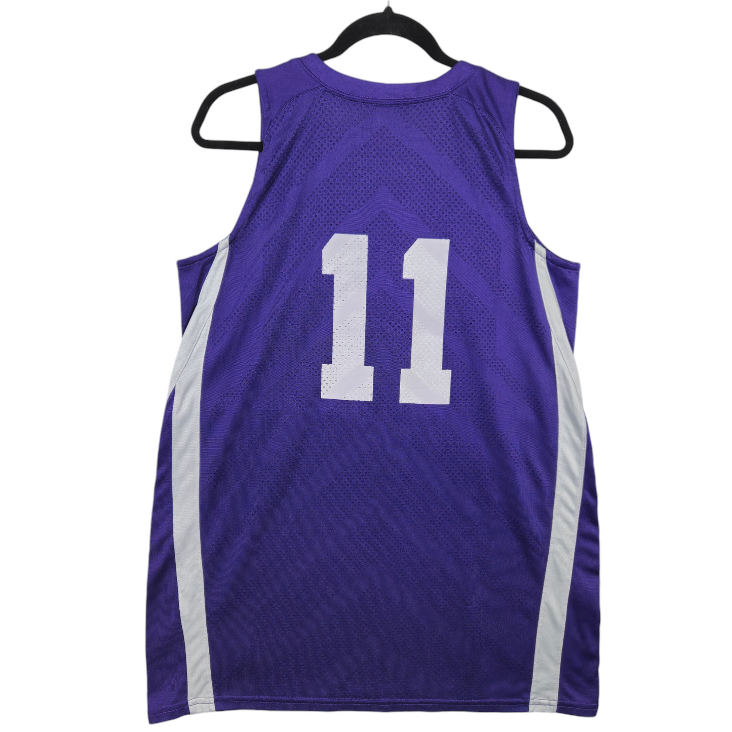 Vintage Nike Team 2000's Womens Purple Garfield Basketball Team Jersey Size M