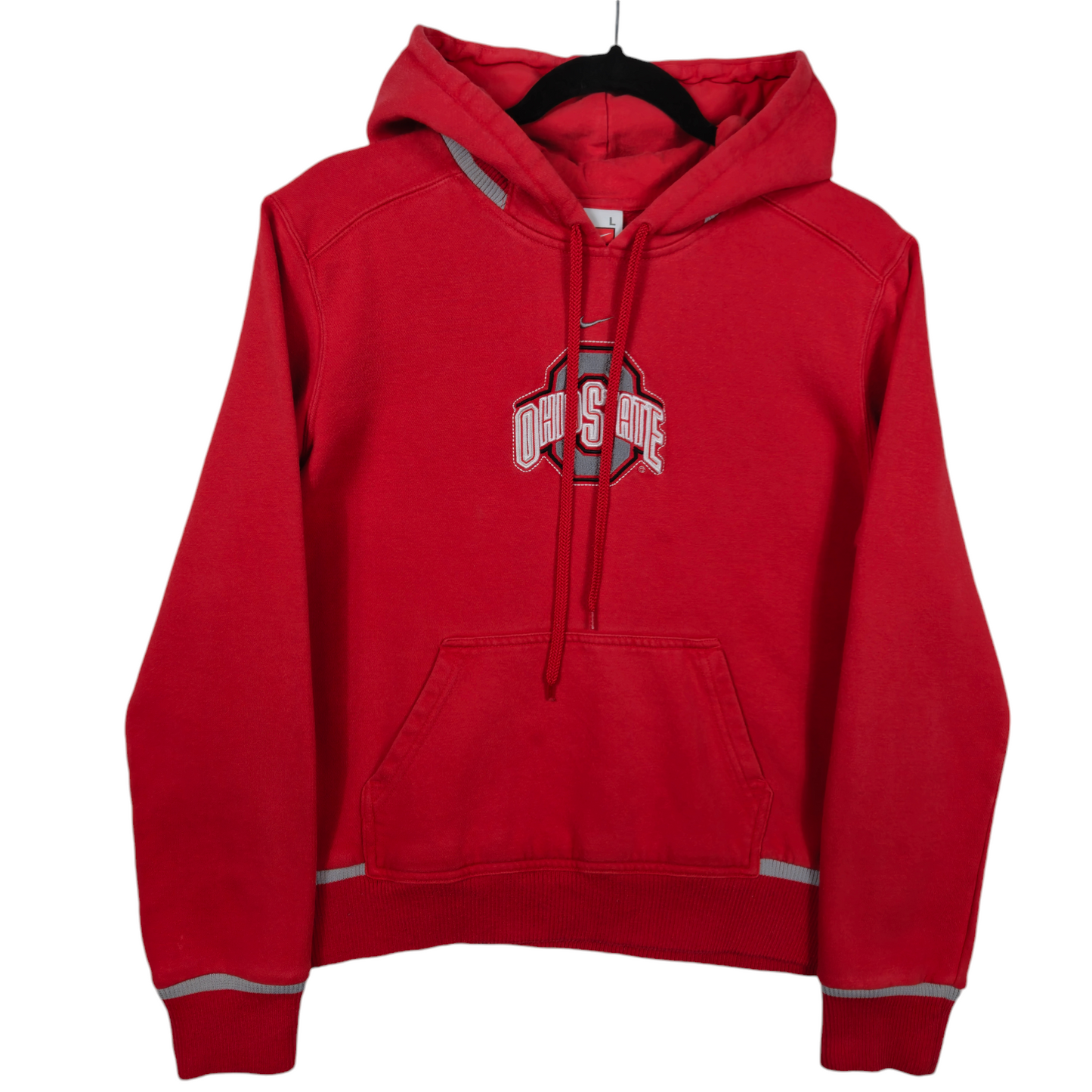 Vintage Nike Team 2000's Womens Ohio State Buckeyes Red Hoodie Size L