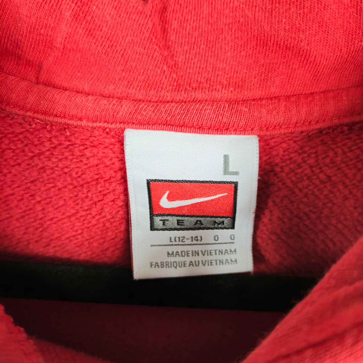 Vintage Nike Team 2000's Womens Ohio State Buckeyes Red Hoodie Size L