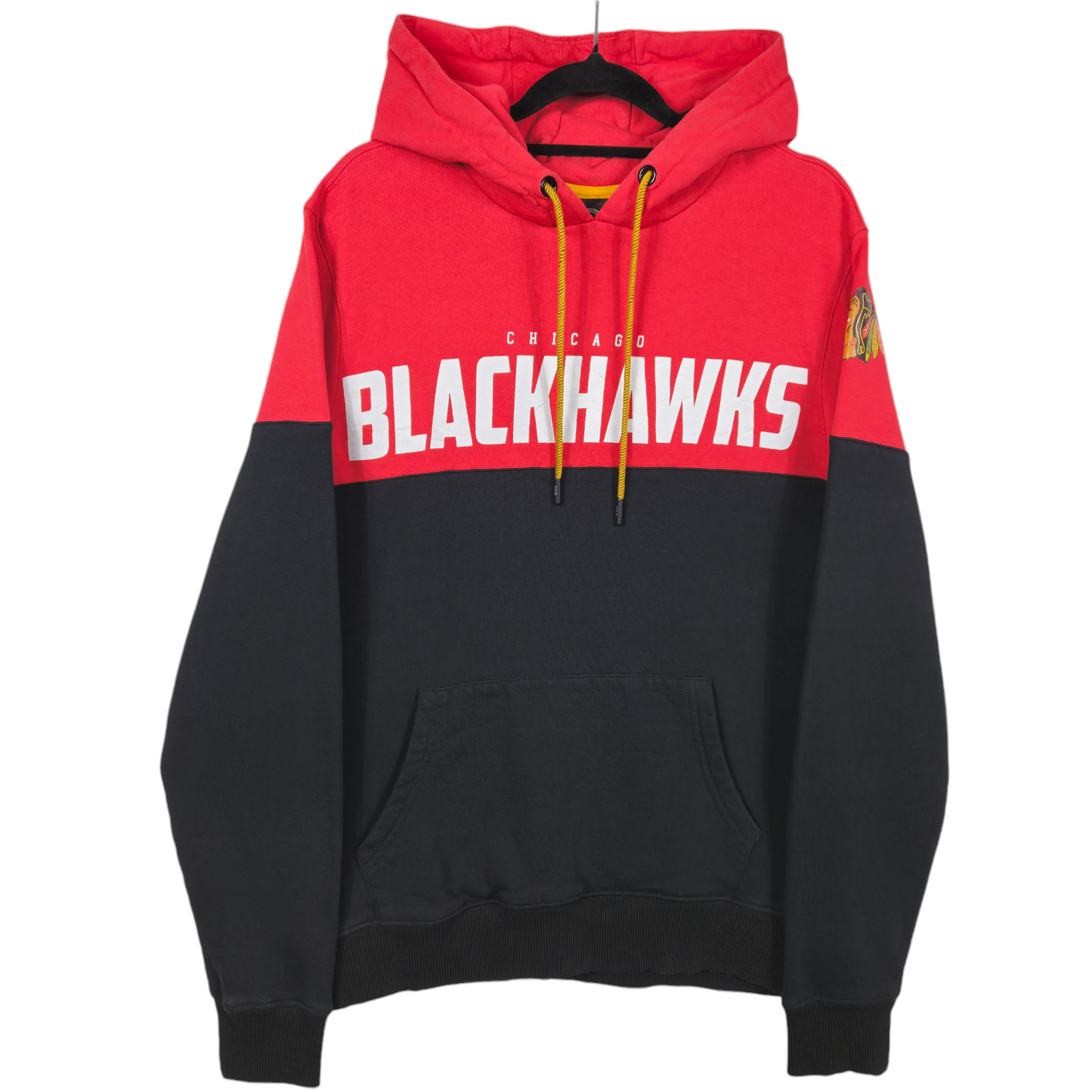 NHL Chicago Blackhawks Black & Red Hoodie Size S