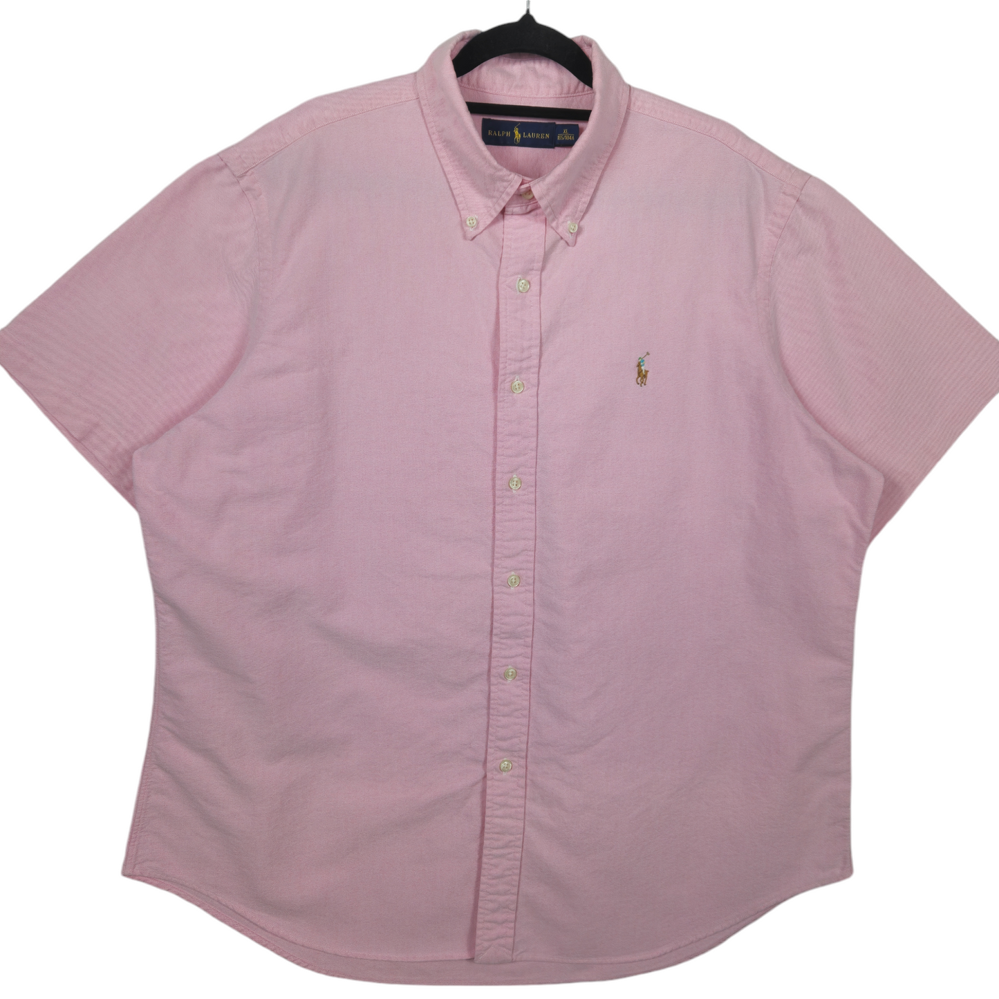 Polo Ralph Lauren Pink Short Sleeve Button Shirt Size XL