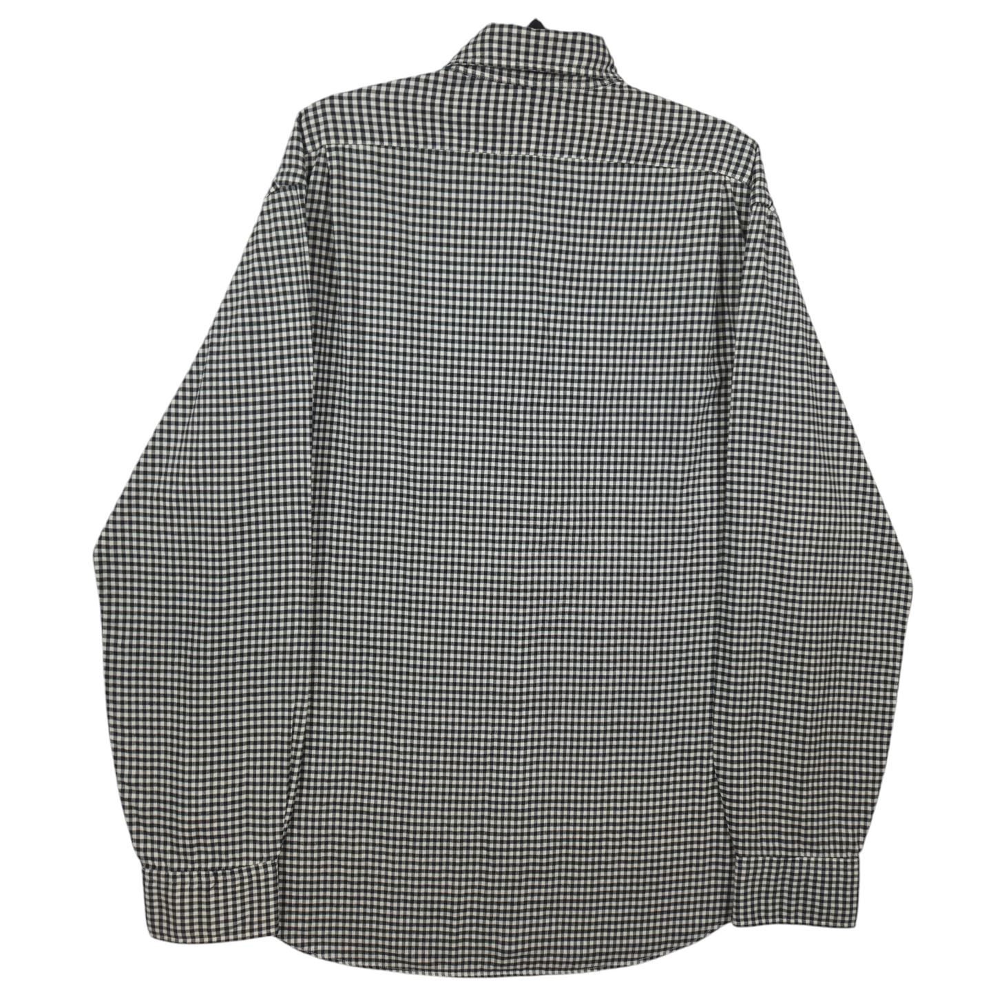 Polo Ralph Lauren Black & White Checkered Slim Fit Dress Shirt Size XL