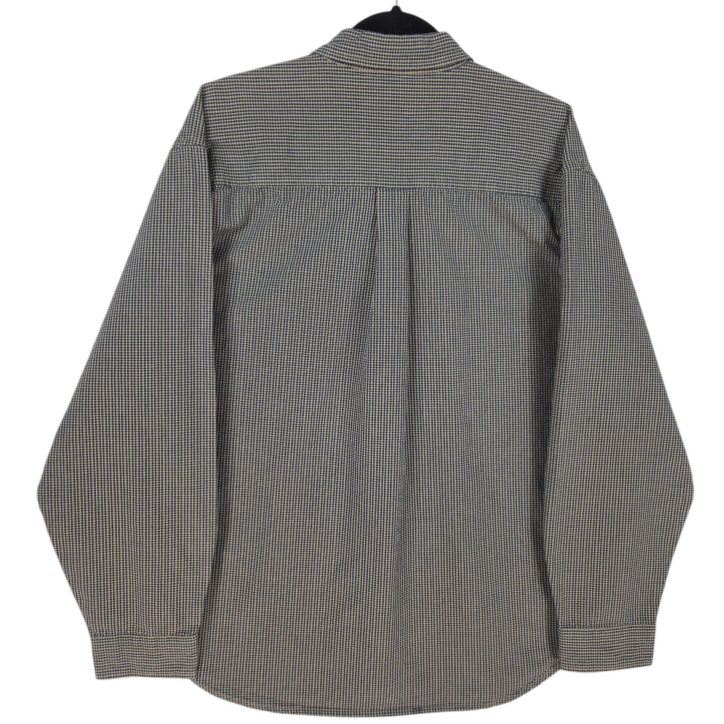 Vintage Levis 90's Brown Checkered Long Sleeve Button Shirt Size XL