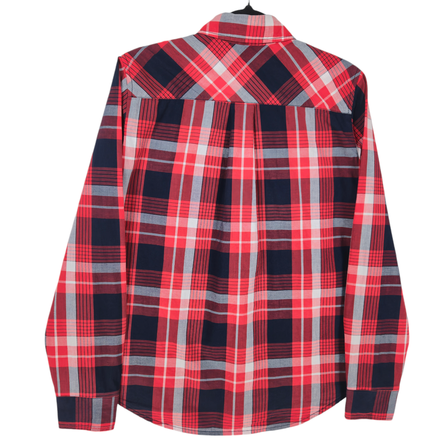 Tommy Hilfiger Red Blue & White Button Blouse Size S
