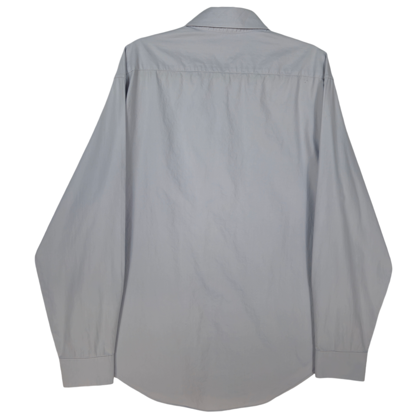 DKNY Light Grey Slim Fit Dress Shirt Size XL