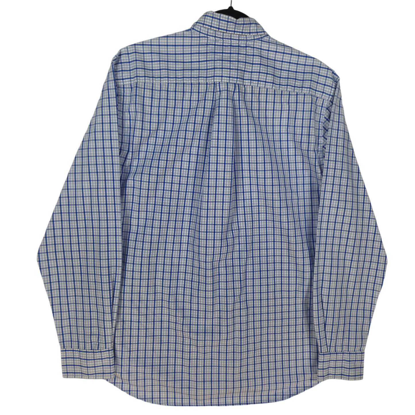 Tommy Hilfiger Blue Checkered Dress Shirt Size M
