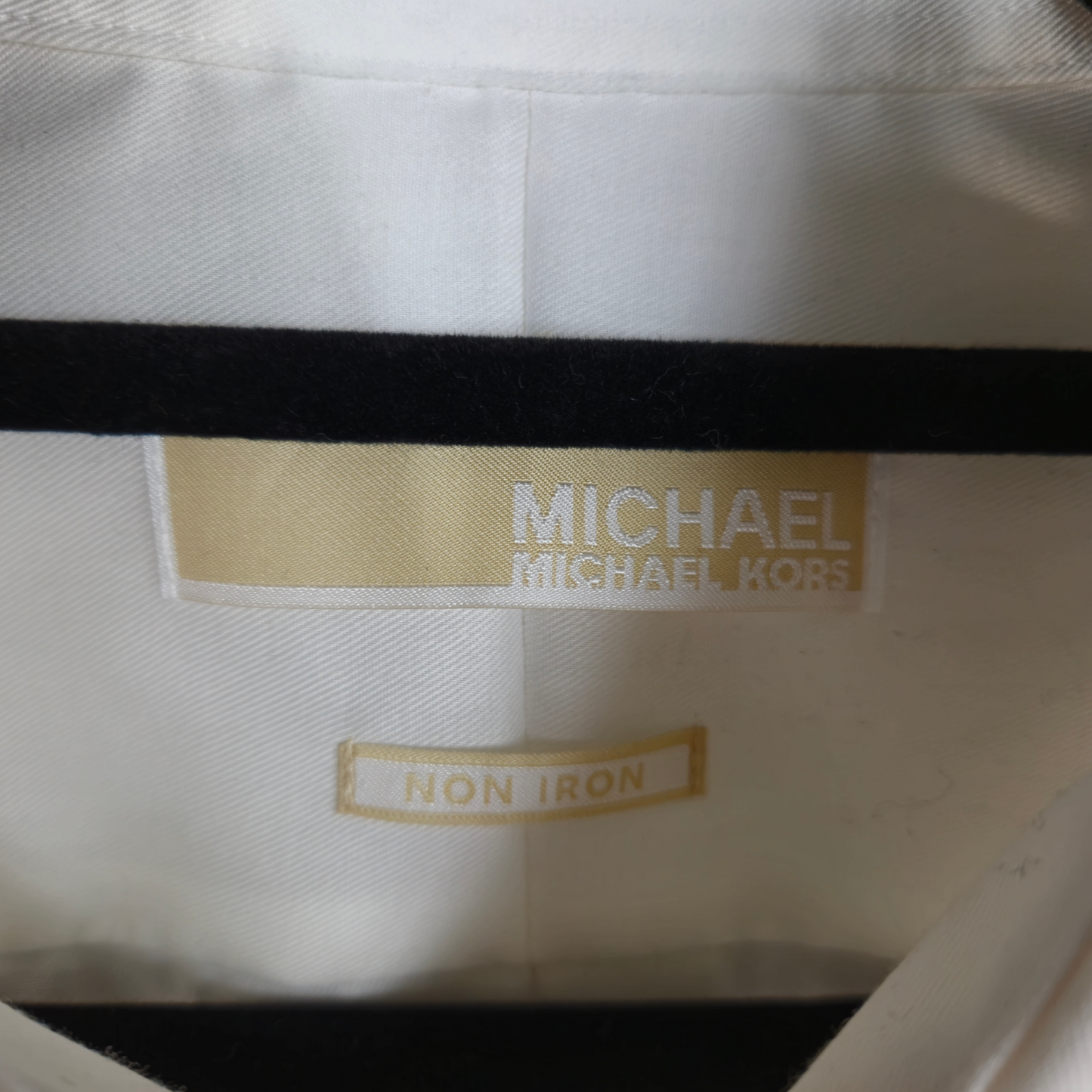 Michael Kors White Dress Shirt Size L