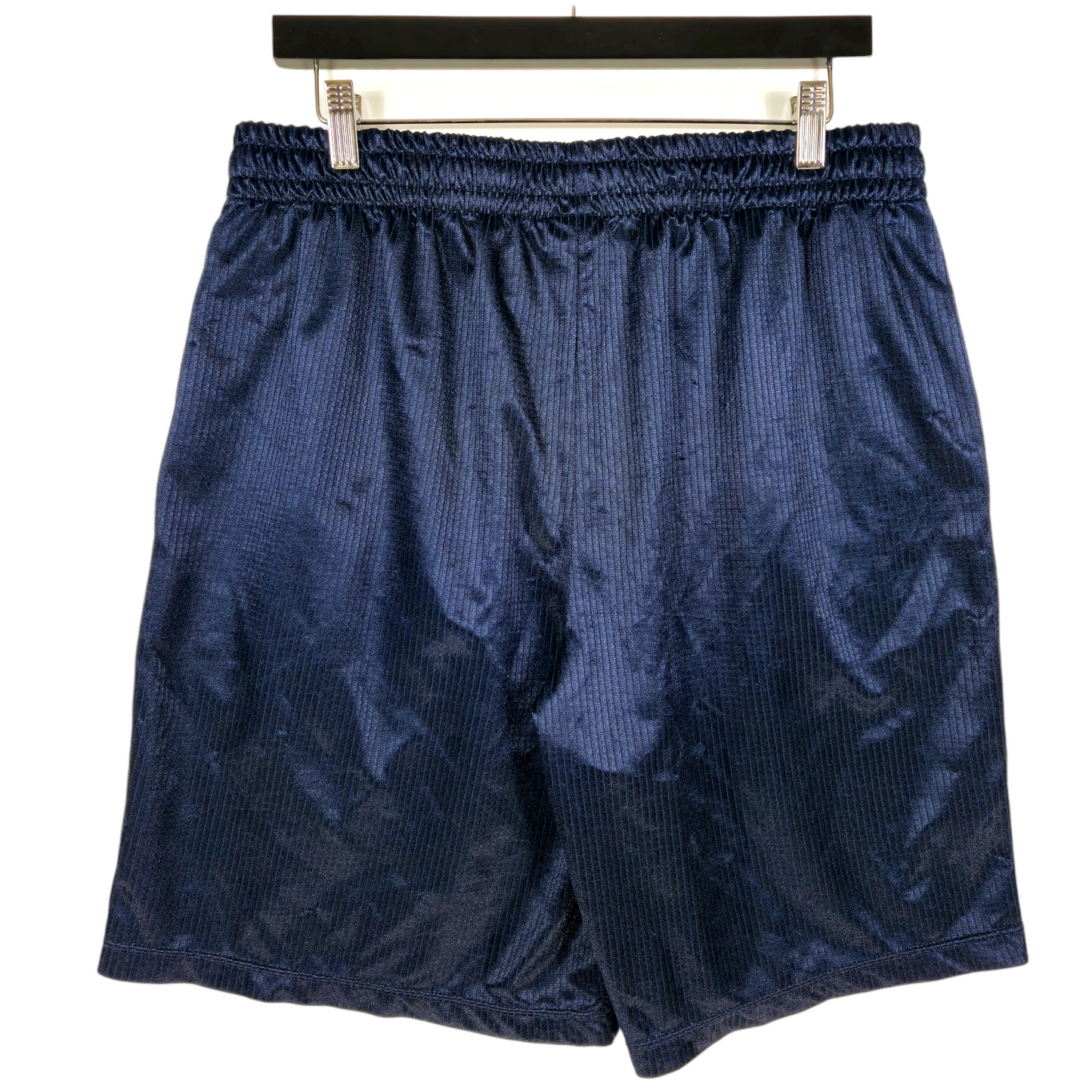 Starter Dark Blue Shiny Striped Sport Shorts Size L