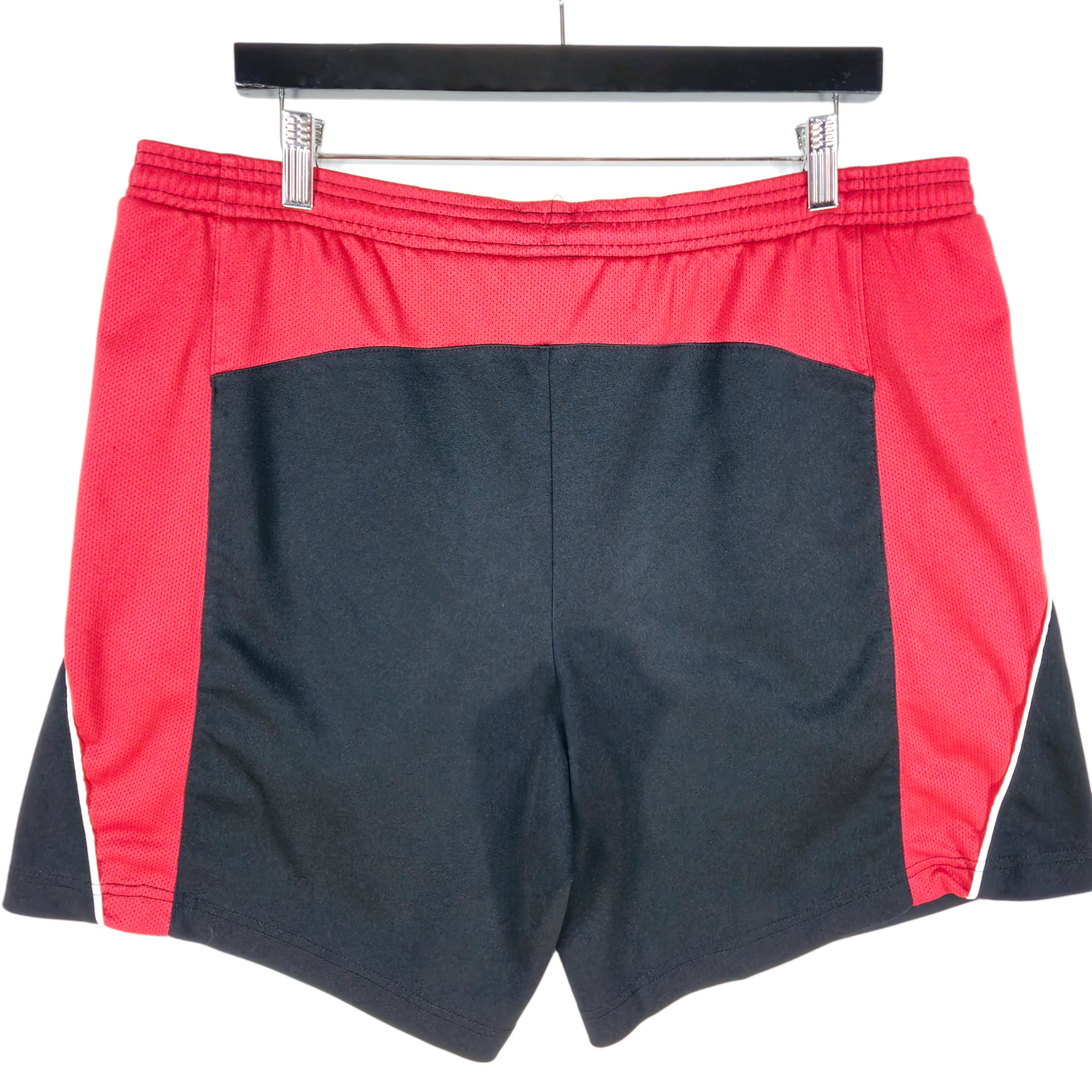 Vintage Nike Football 2000's Black & Red Sport Shorts Size L