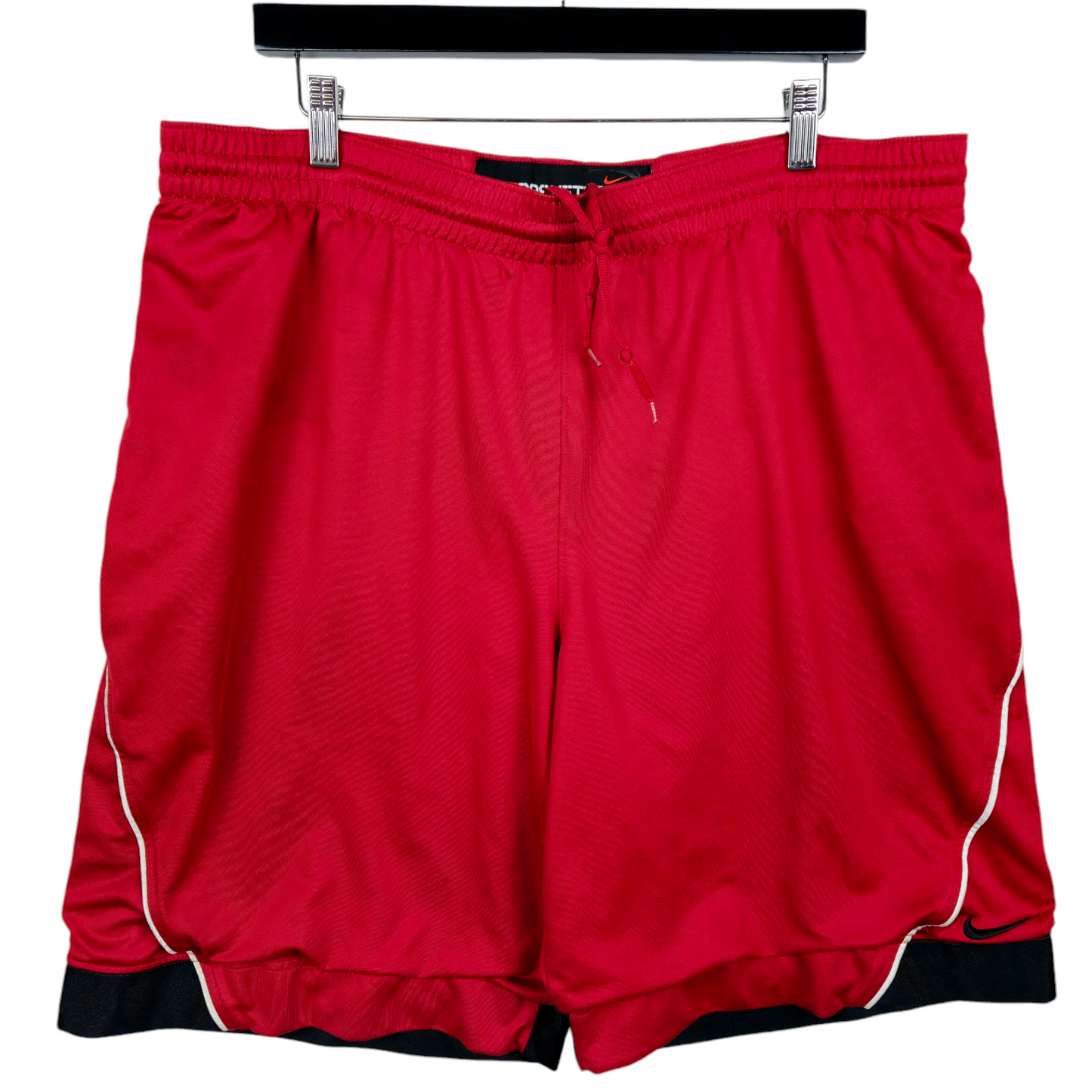 Vintage Nike Basketball 2000's Red Sport Shorts Size L