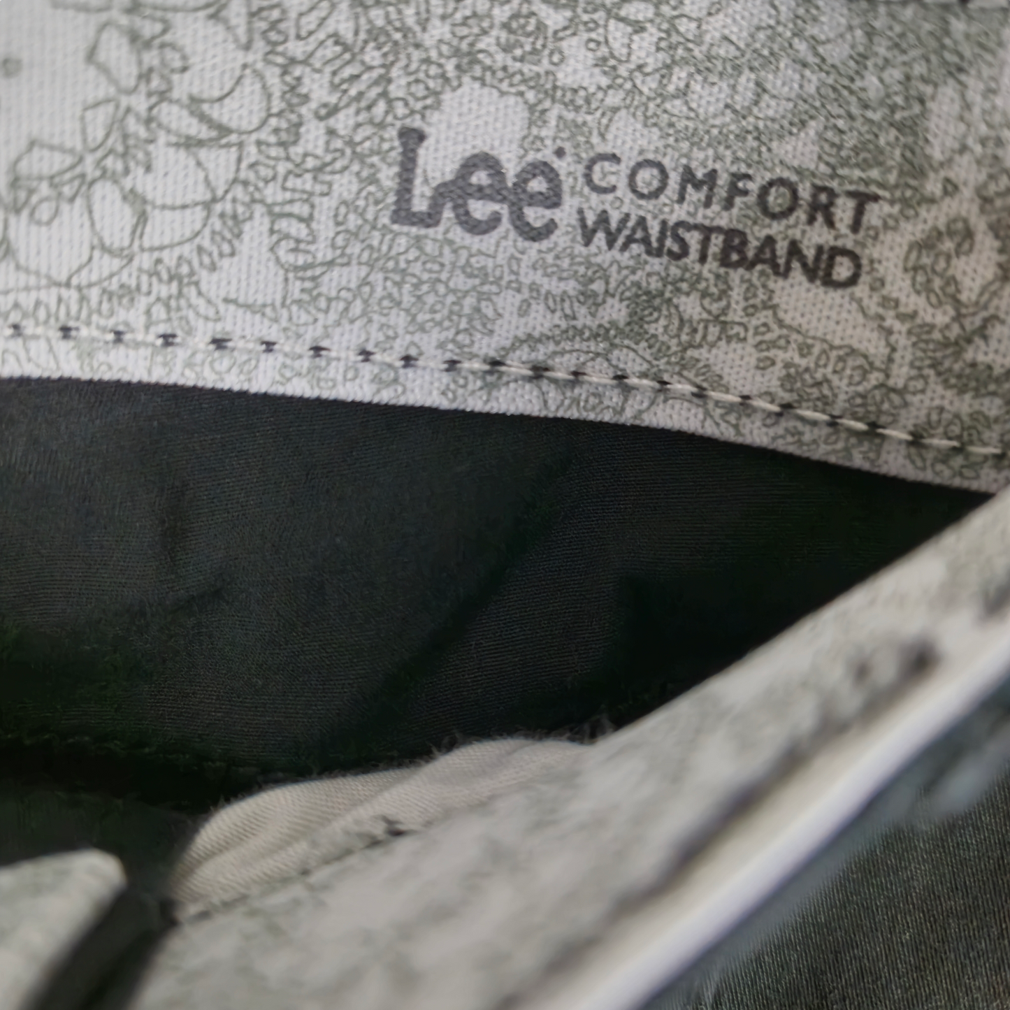 Lee Black Comfort Waistband Black Stretch Cargo Chino Shorts W32