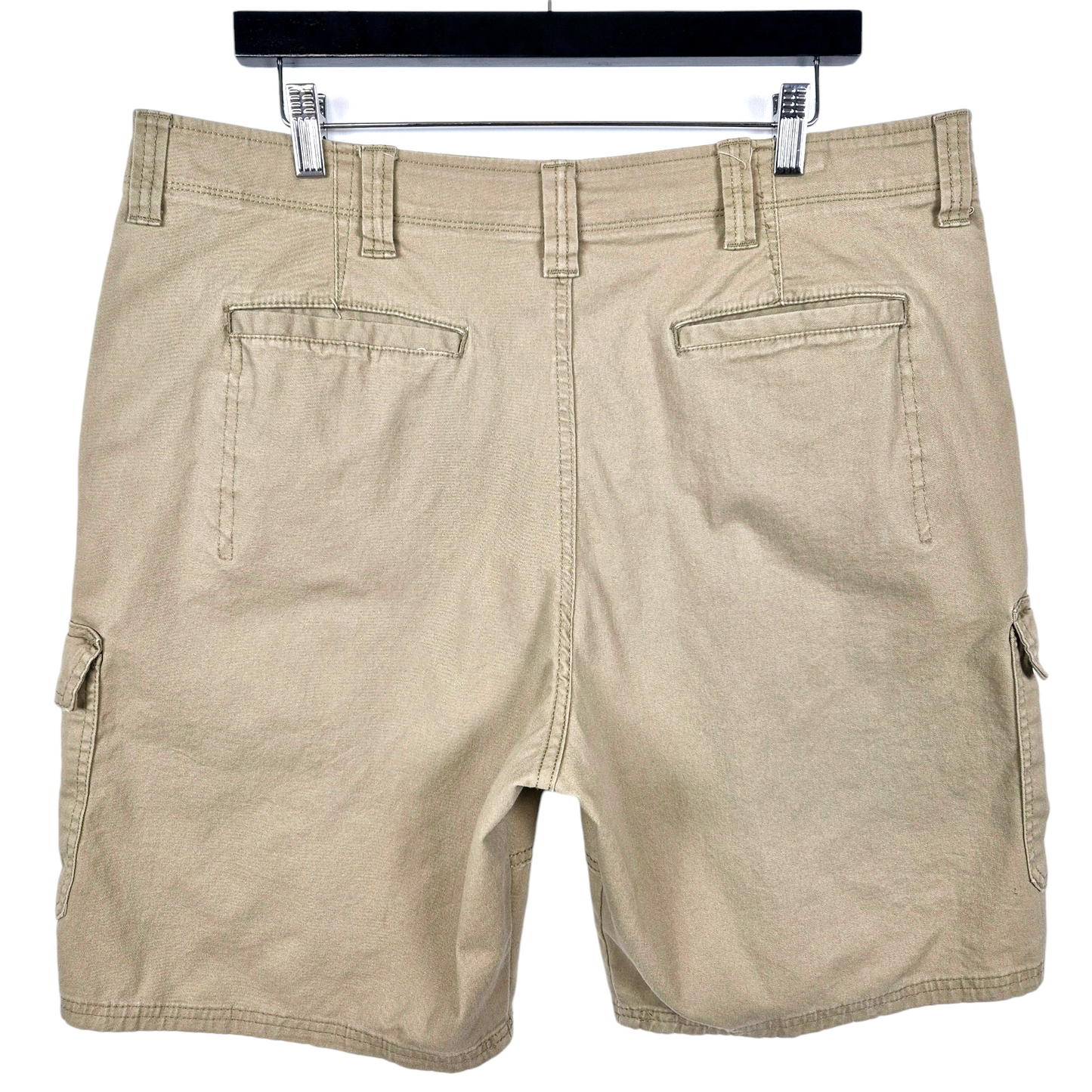 Wrangler Brown Cargo Chino Shorts W38