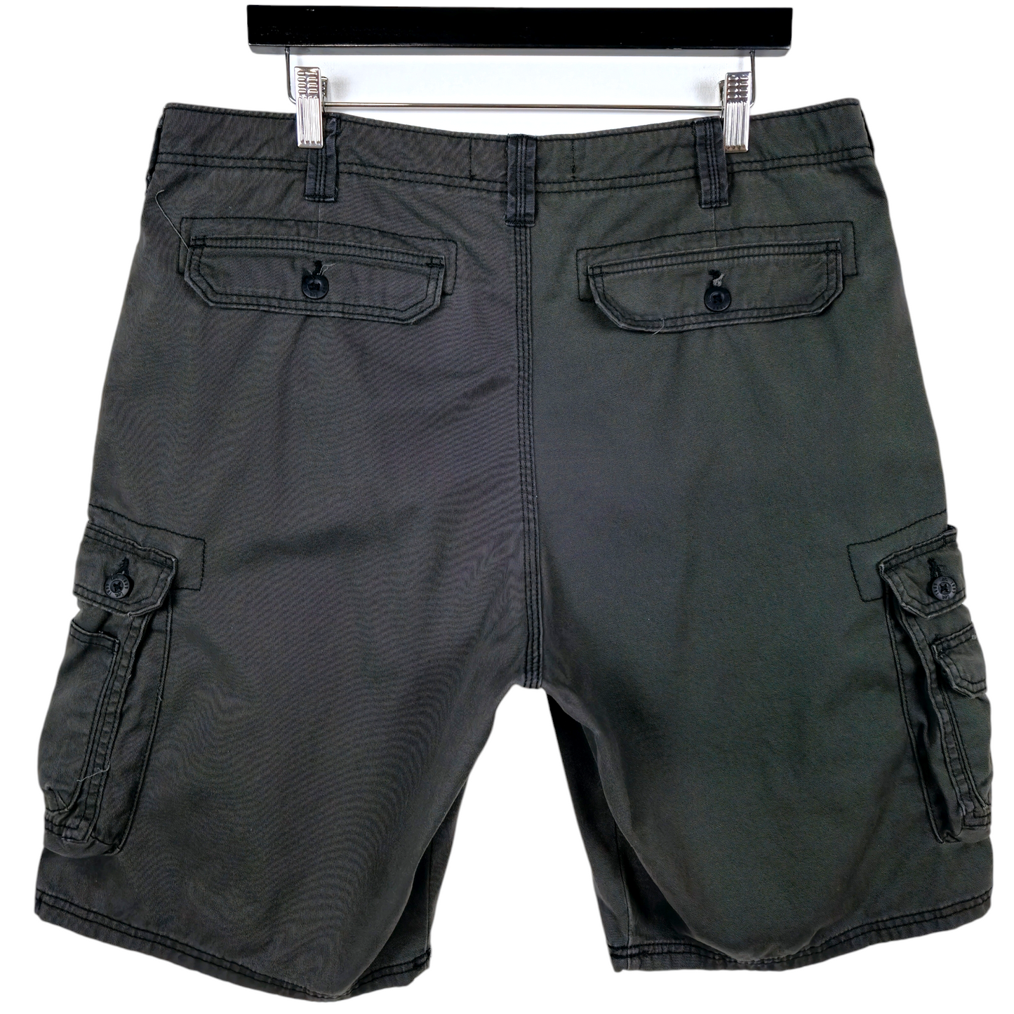 Lee Grey Cargo Shorts W37