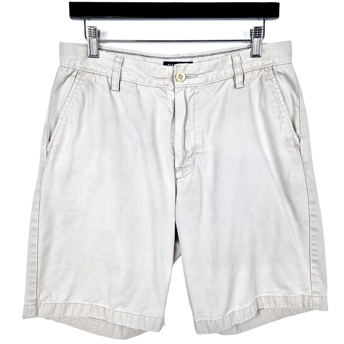 Nautica Light Brown Classic Fit Chino Shorts W30