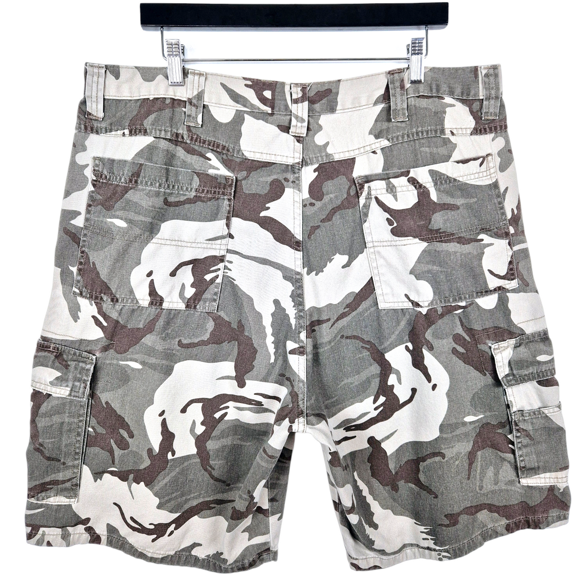 Wrangler Green Camo Cargo Shorts W38