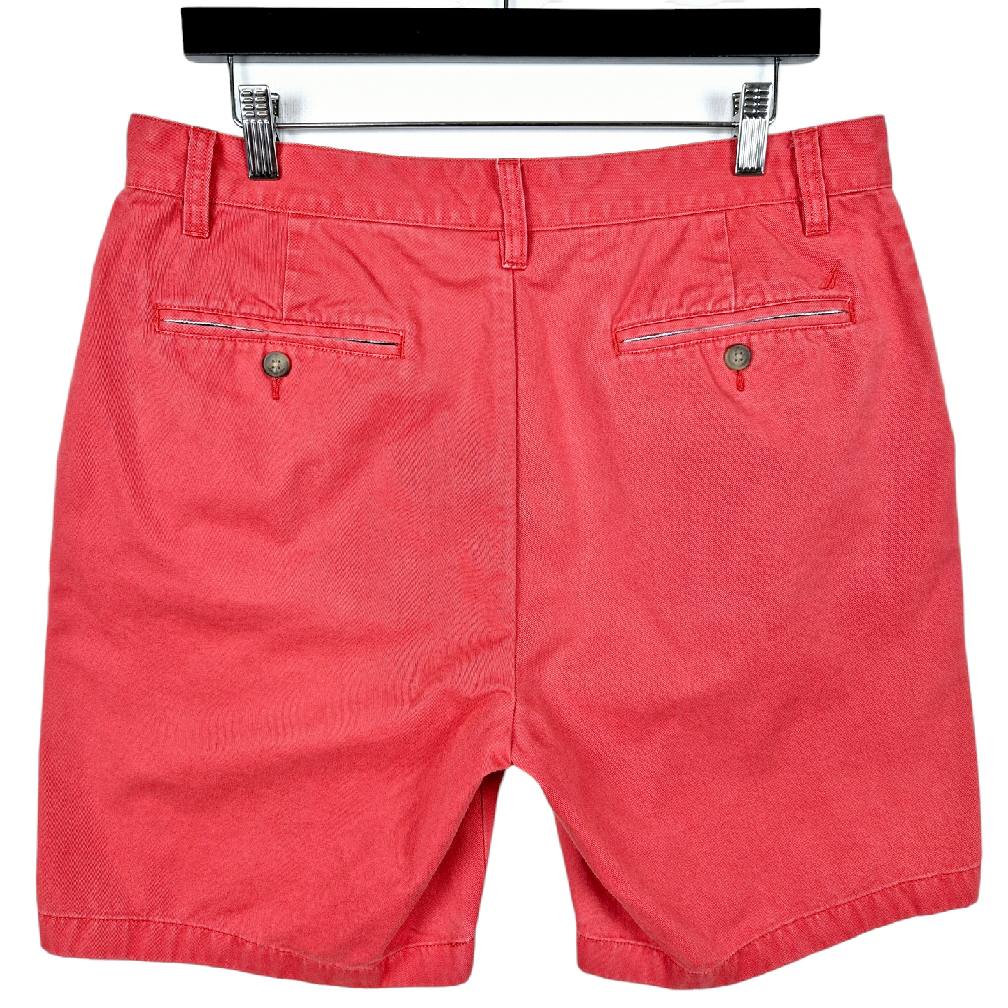Nautica Dark Pink Chino Shorts W33