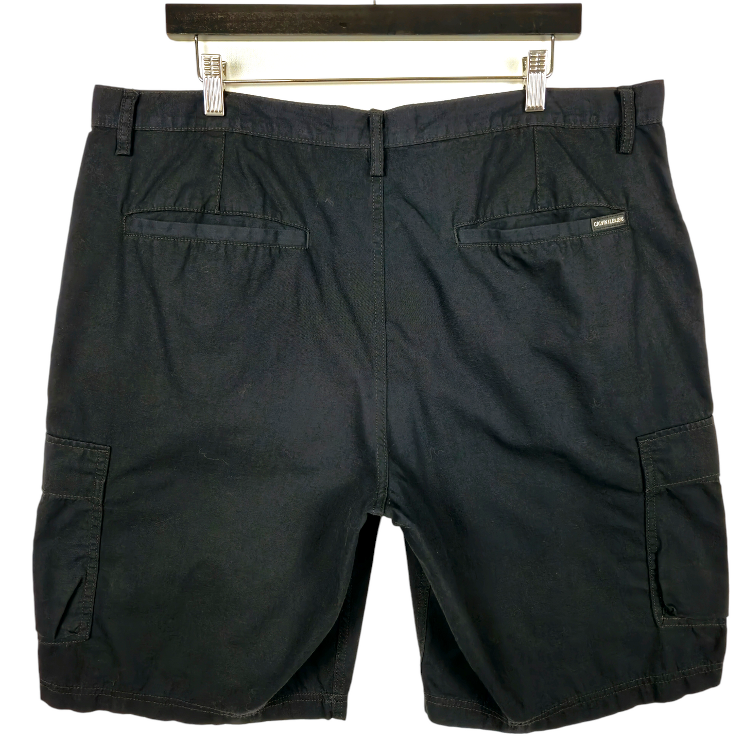 Calvin Klein Black Cargo Shorts W38