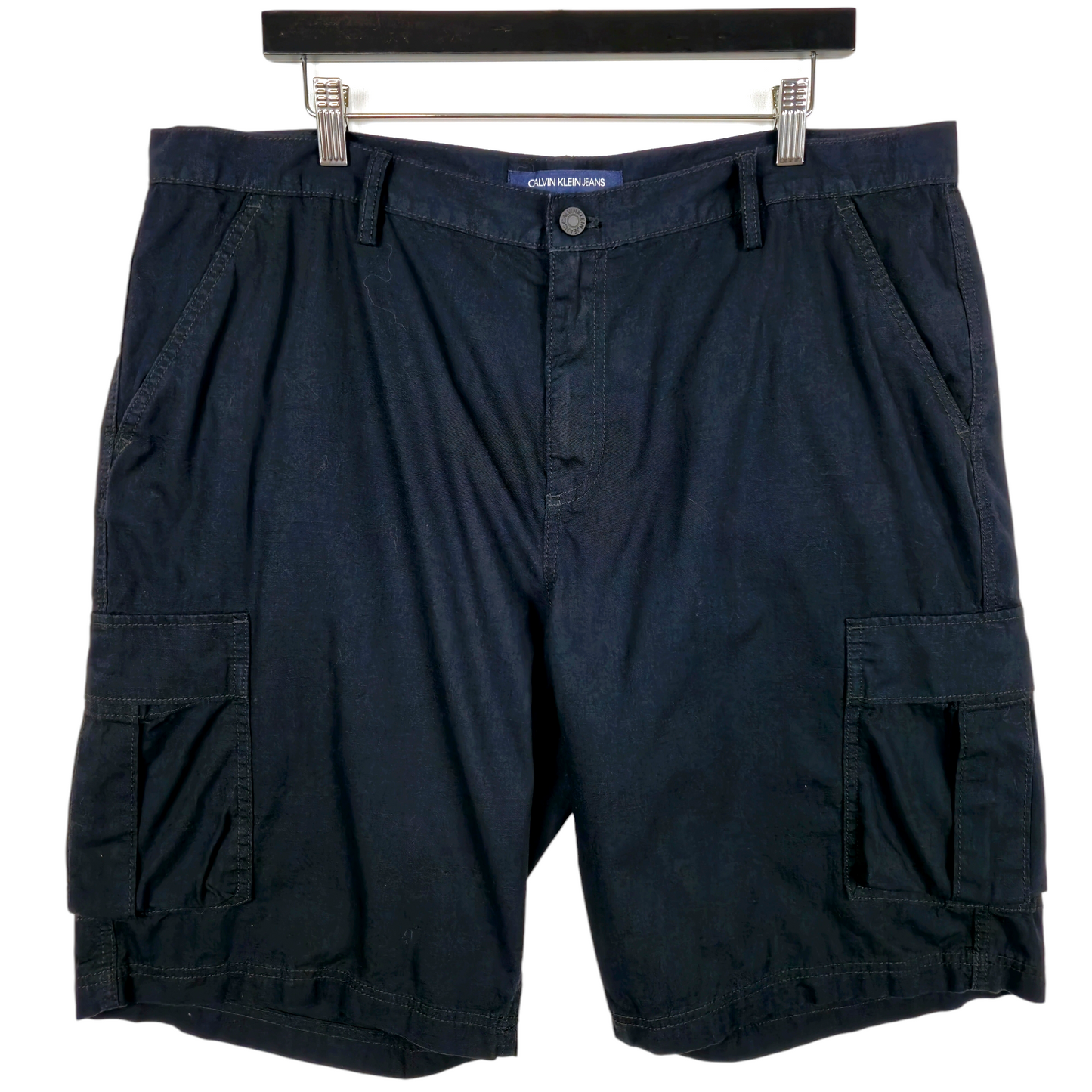 Calvin Klein Black Cargo Shorts W38