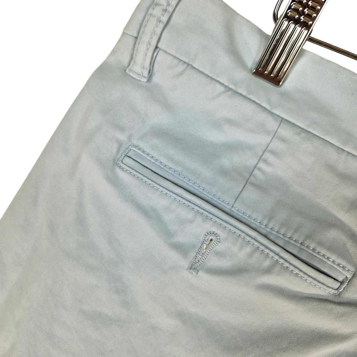 Tommy Hilfiger Light Blue Regular Fit Stretch Chino Pants W35