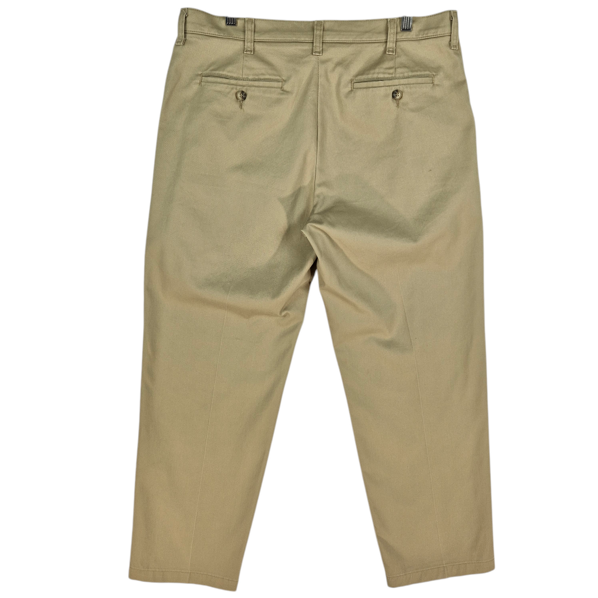 Vintage Lee 2000's Brown Relaxed Fit Tapered Leg Stretch Chino Pants W34