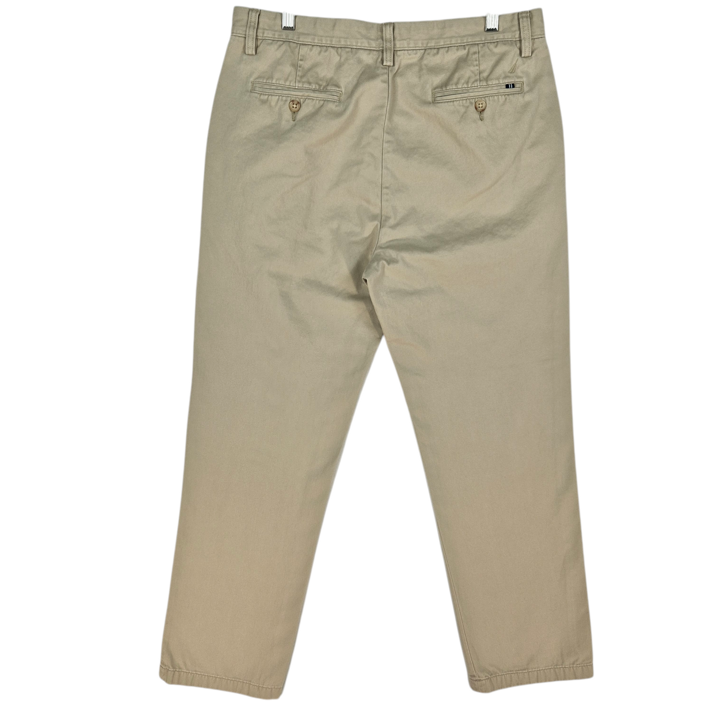 Nautica Light Brown Classic Fit Chino Pants W34