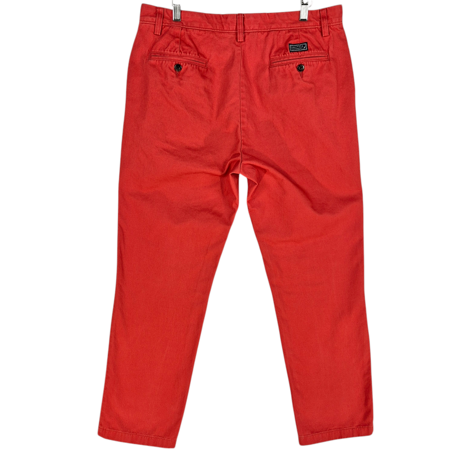 Nautica Coral Red Chino Pants W35