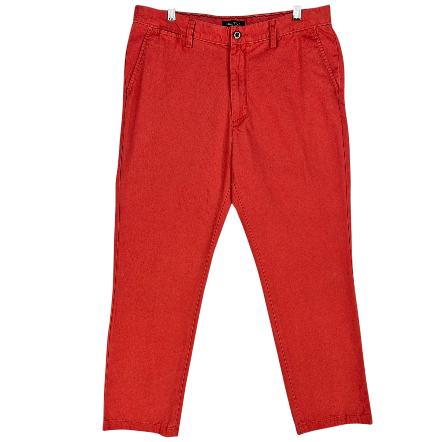 Nautica Coral Red Chino Pants W35
