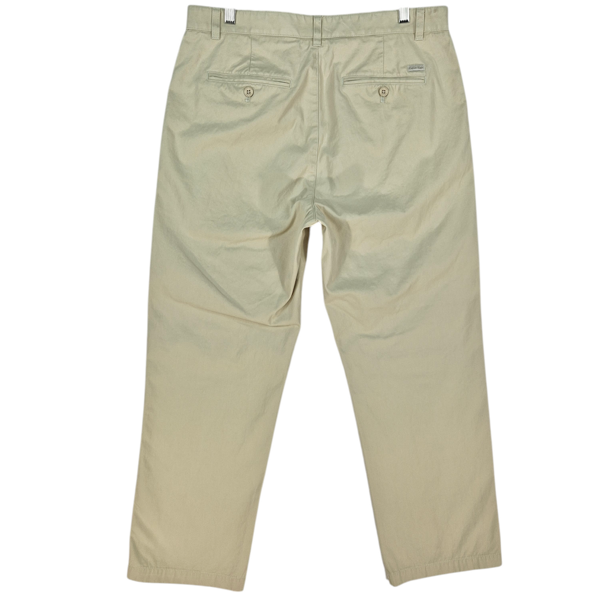 Calvin Klein Cream Brown Chino Pants W33