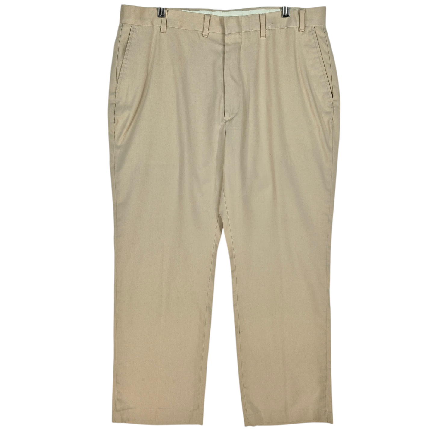 Vintage Wrangler Slacks 80's Light Brown USA Made Chino Pants W37