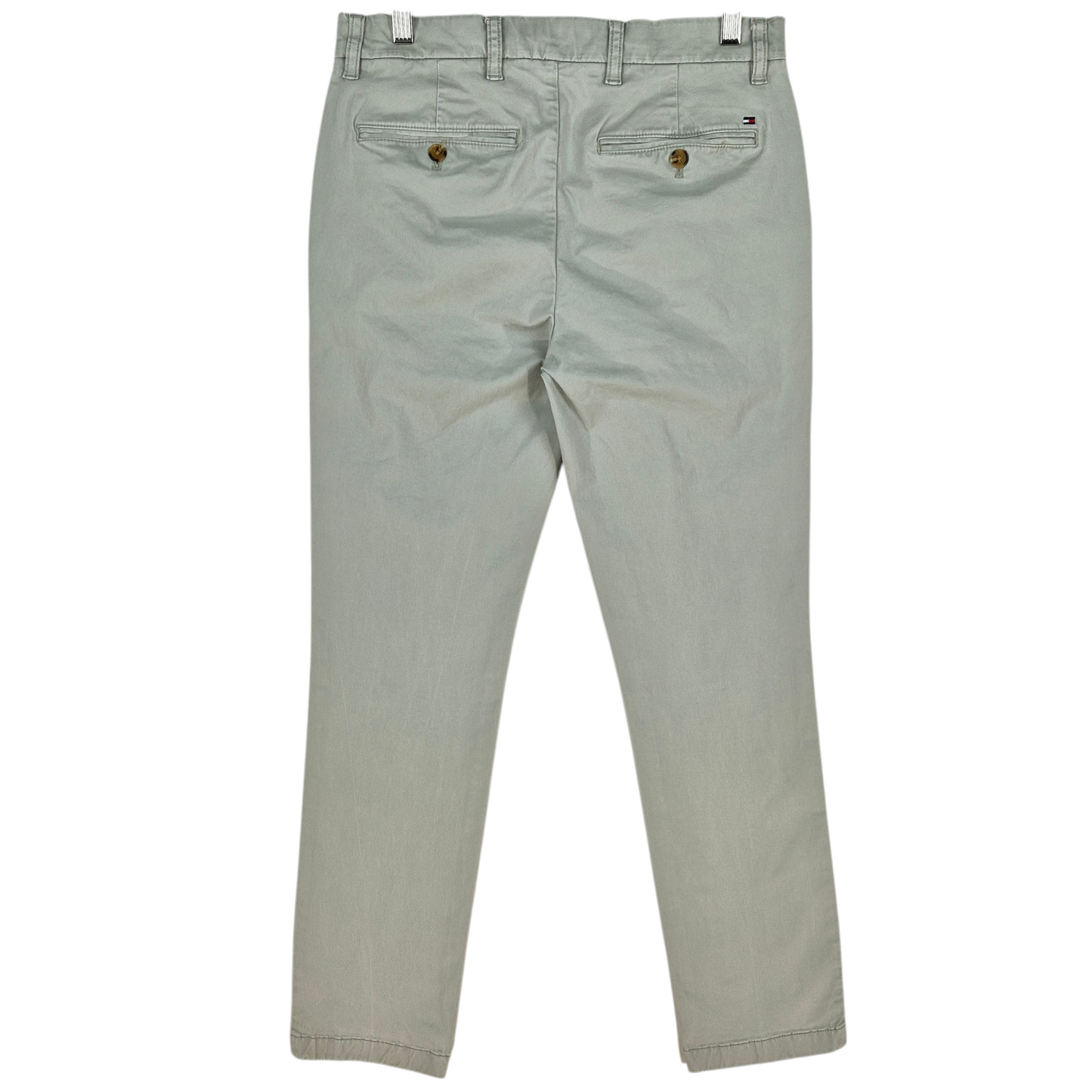 Tommy Hilfiger Light Grey Slim Fit Chino Pants W30