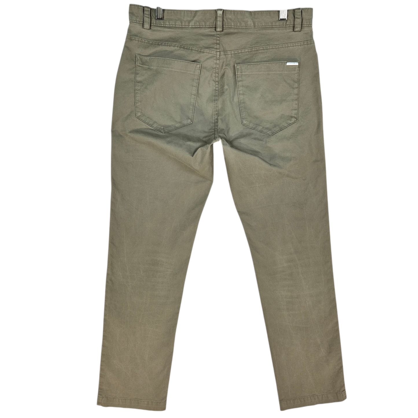 Calvin Klein Light Grey Slim Fit Chino Pants W32