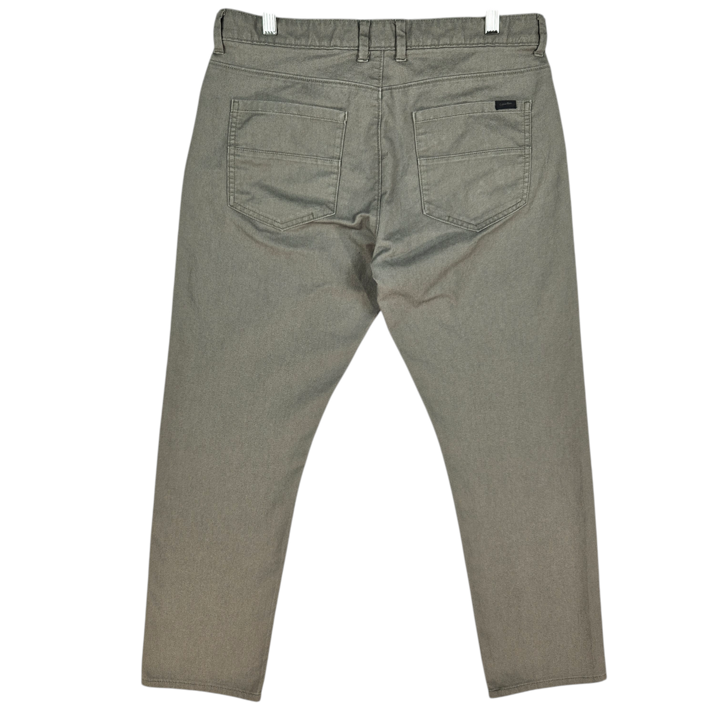 Calvin Klein Grey Slim Fit Chino Pants W32