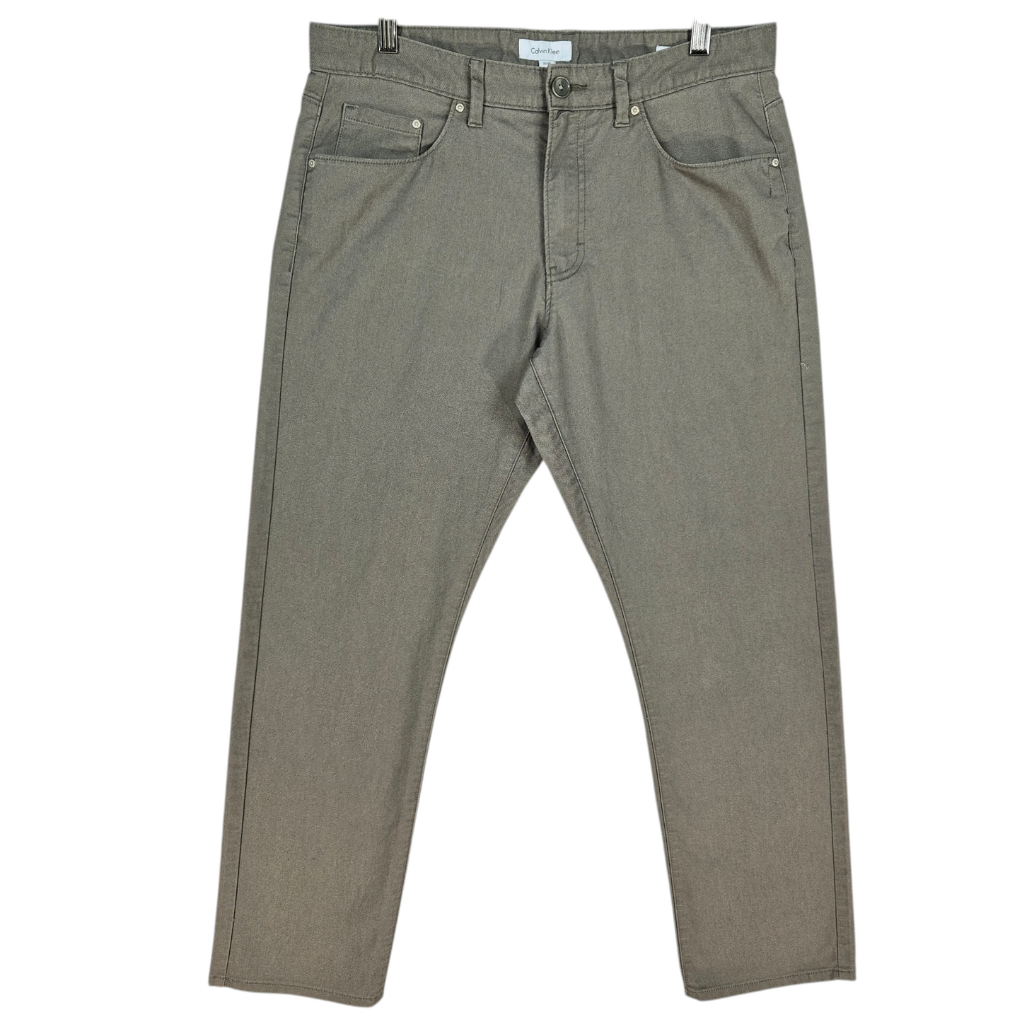 Calvin Klein Grey Slim Fit Chino Pants W32