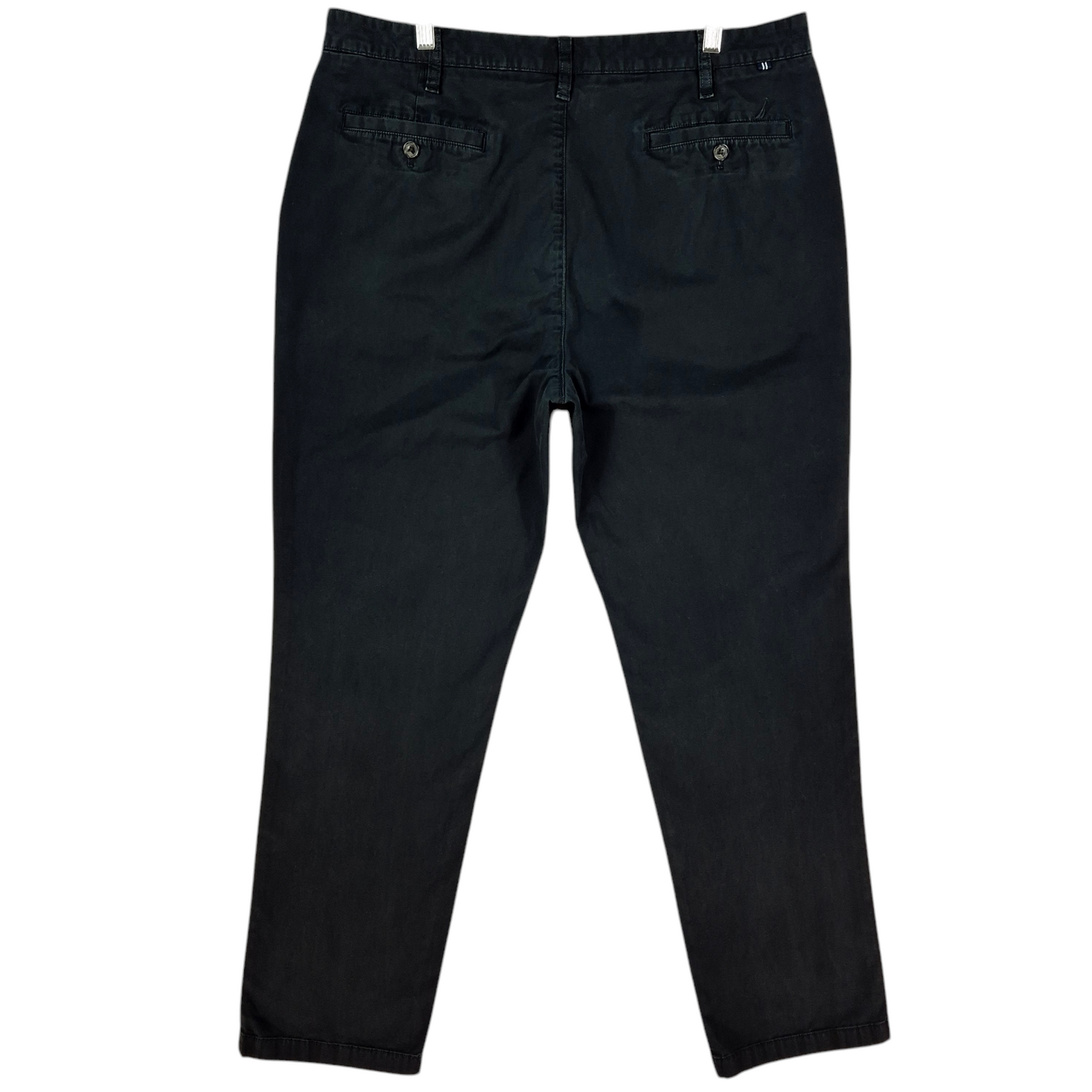 Nautica Black Tailored Fit Stretch Chino Pants W36