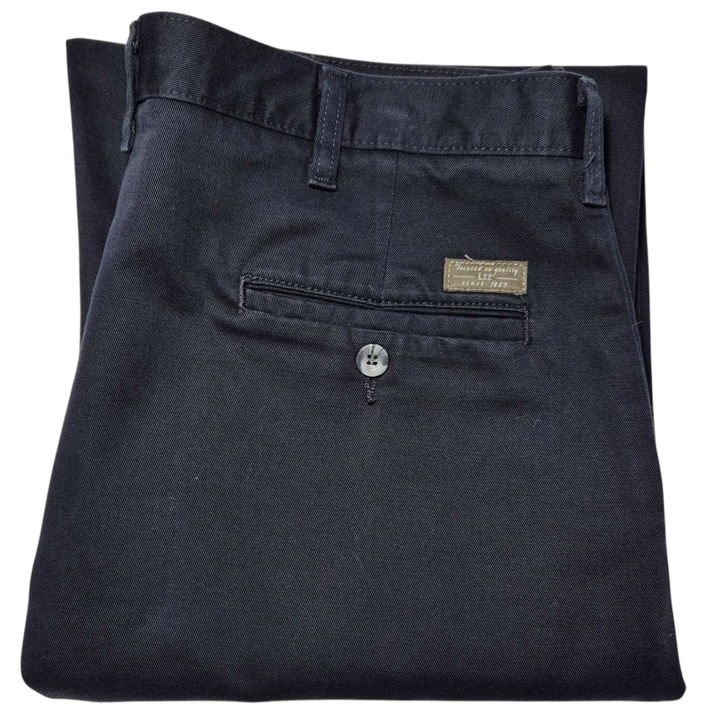 Vintage Lee 2000's Dark Blue Chino Pants W36