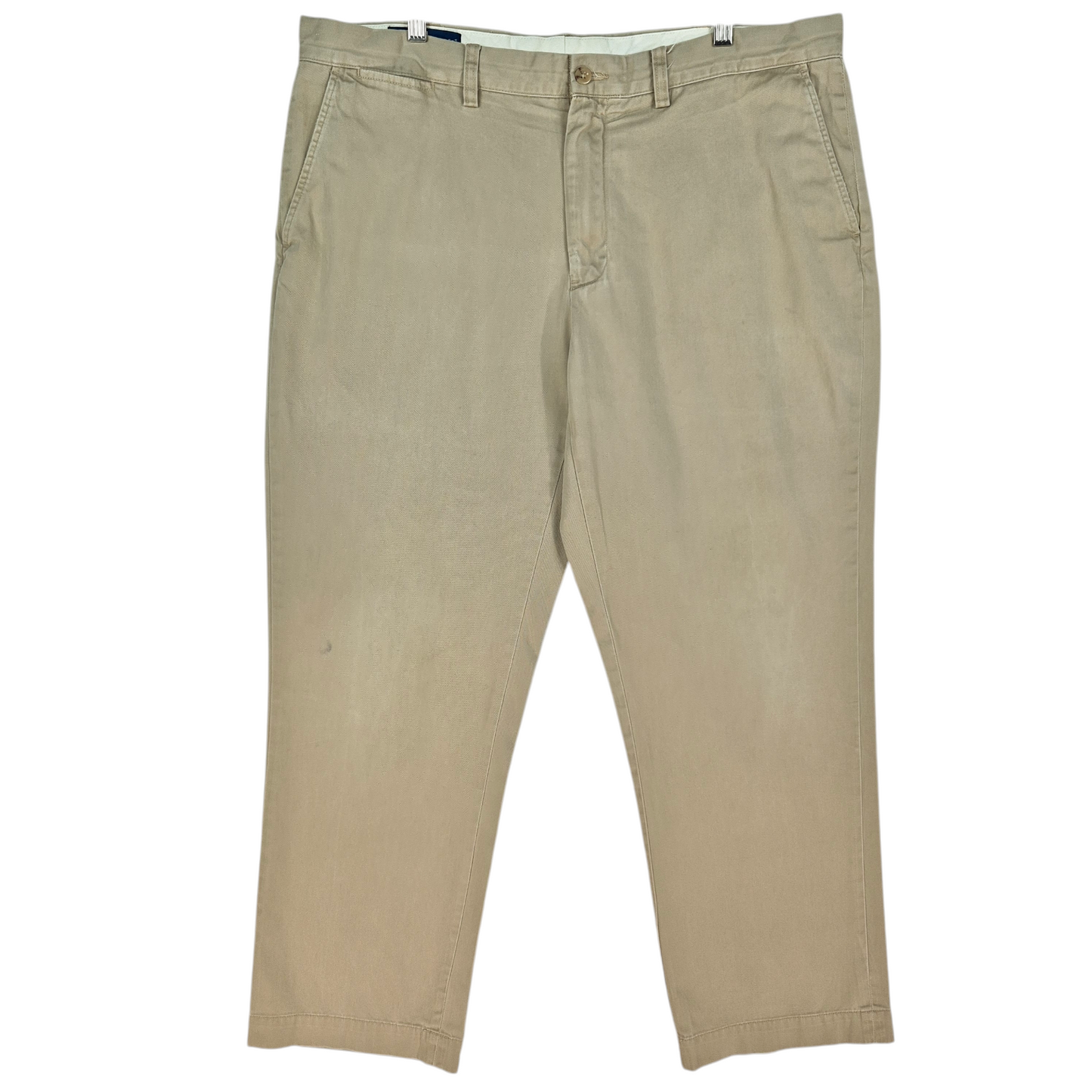 Vintage Polo Ralph Lauren 90's Light Brown Preston Chino Pants W38