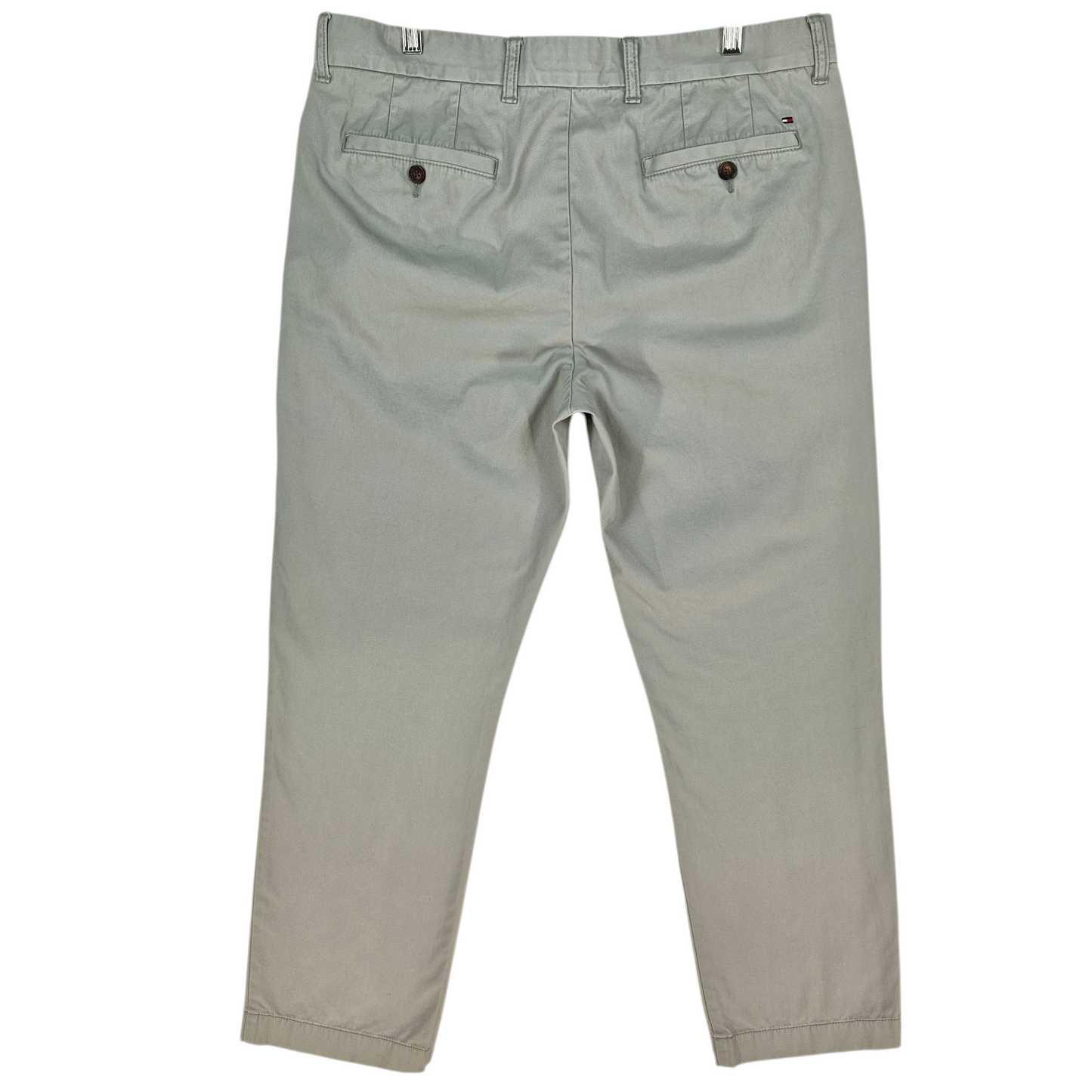 Tommy Hilfiger Grey Tailored Fit Chino Pants W35