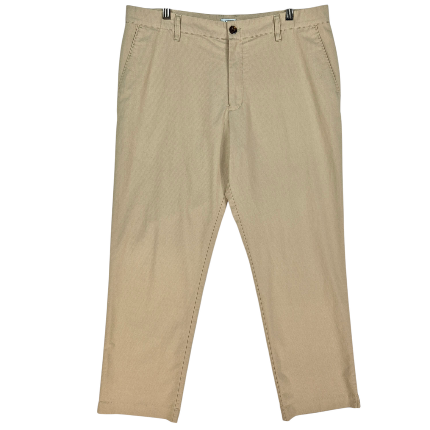 Vintage Adidas 2000's Light Brown Synthetic Chino Pants W36