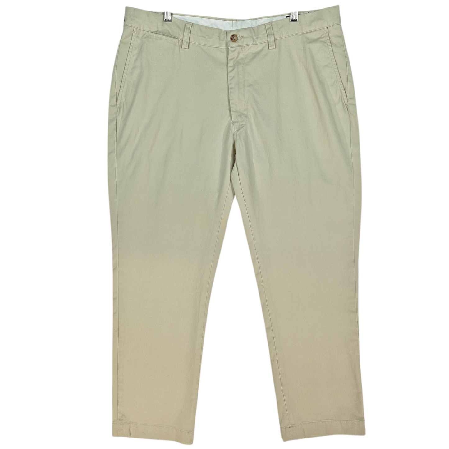Polo Ralph Lauren Cream Brown Classic Fit Chino Pants W38
