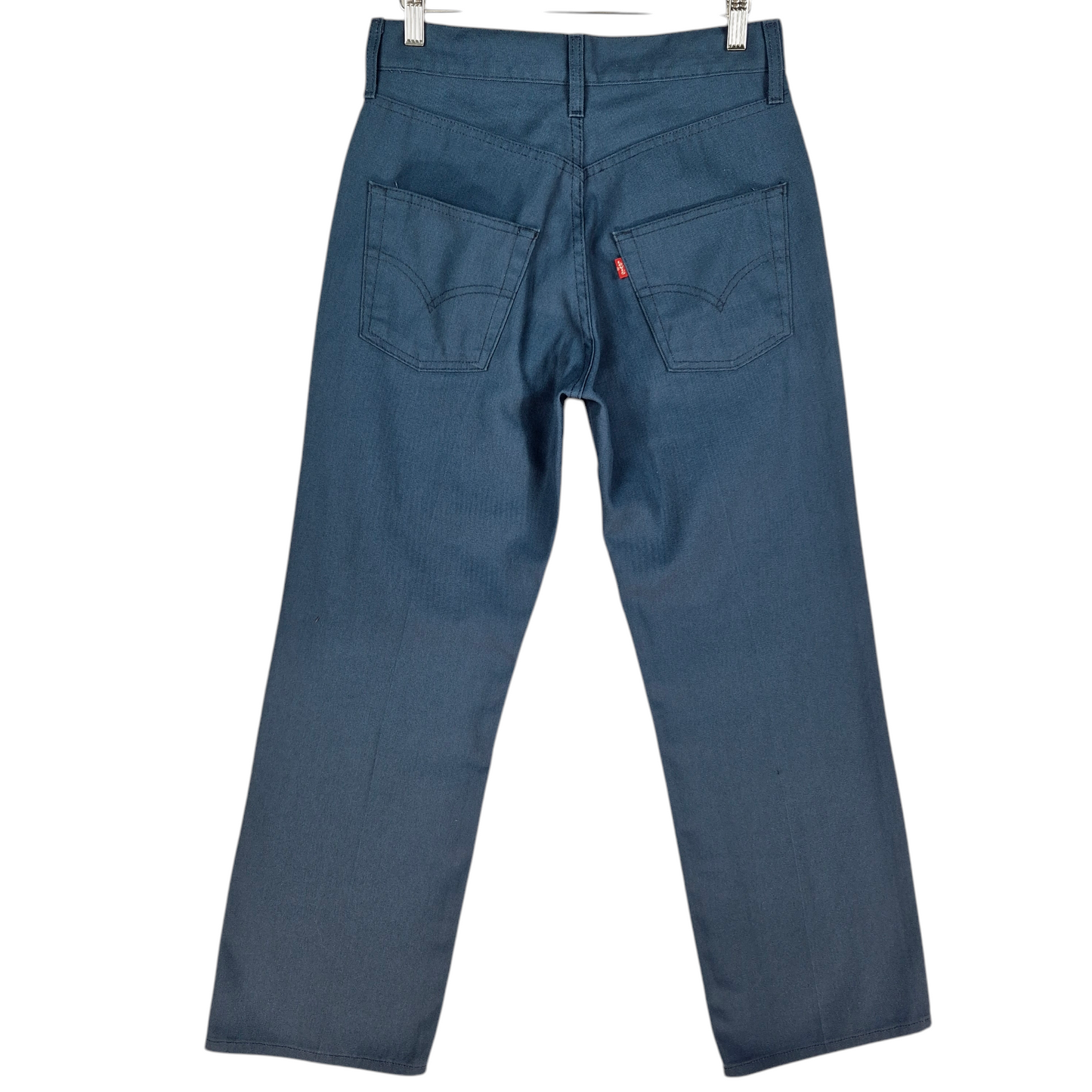 Vintage Levis 90's Sta Prest Steel Blue Chino Pants W28