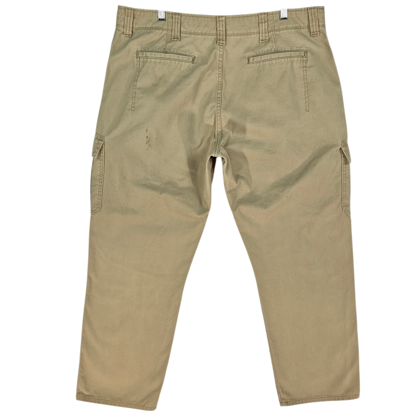 Wrangler Light Brown Relaxed Fit Cargo Pants W37