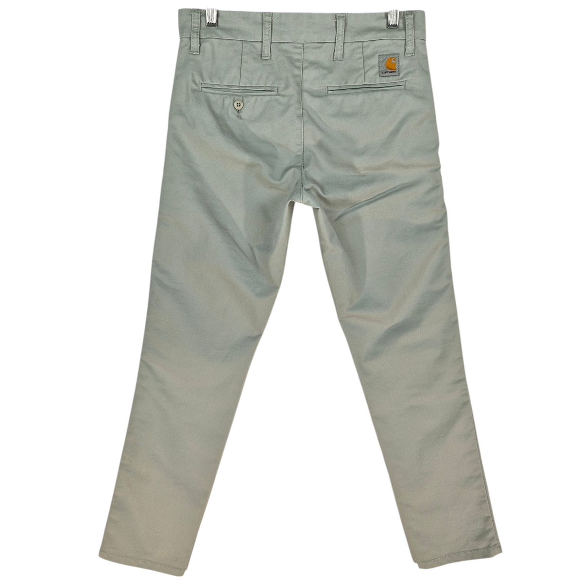 Carhartt Light Grey Skinny Fit Rigid Chino Pants W29