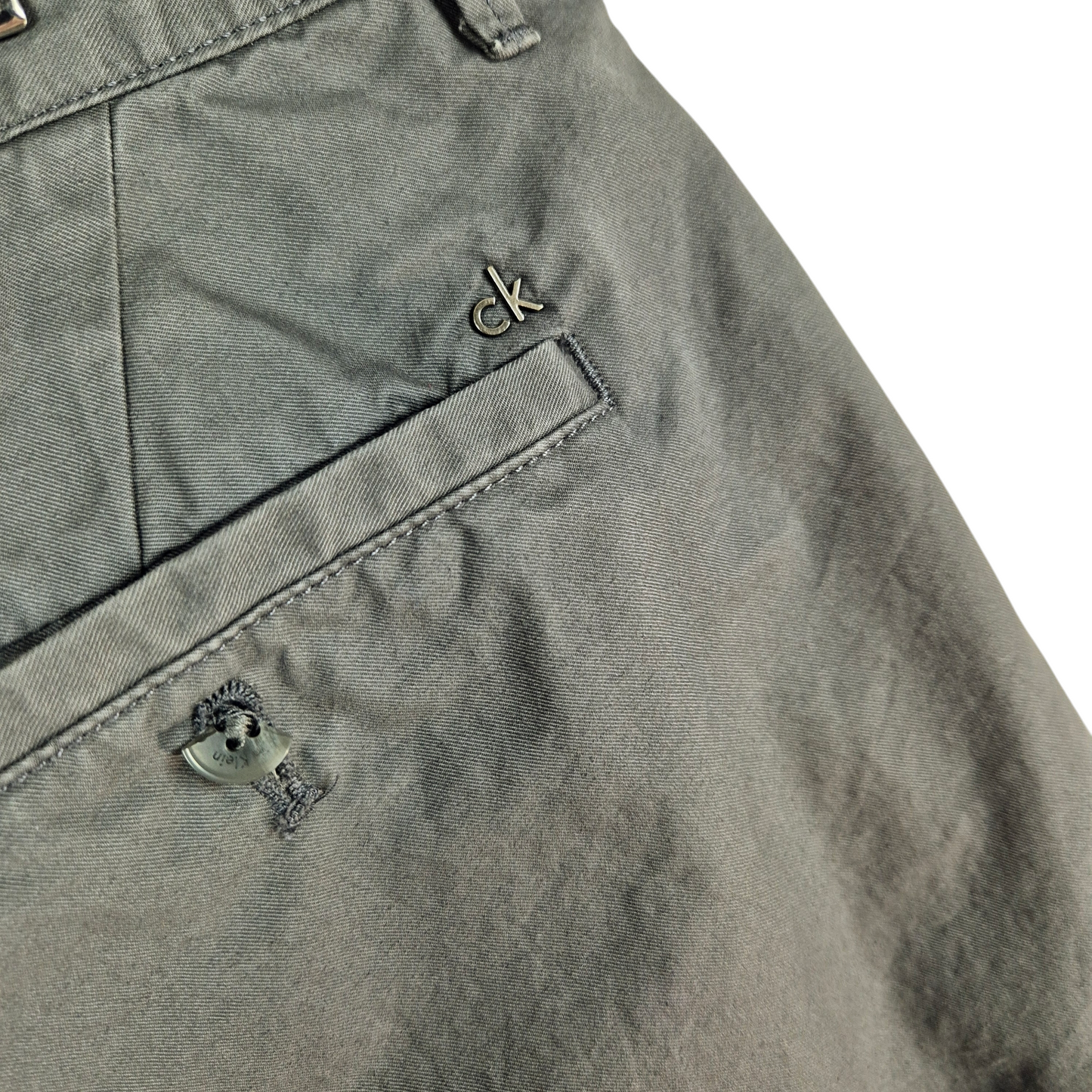 Calvin Klein Grey Chino Pants W34