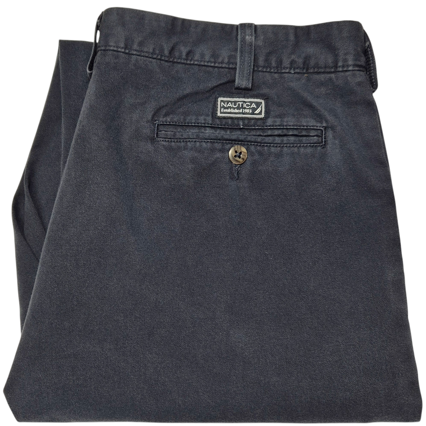 Nautica Dark Blue Chino Pants W36
