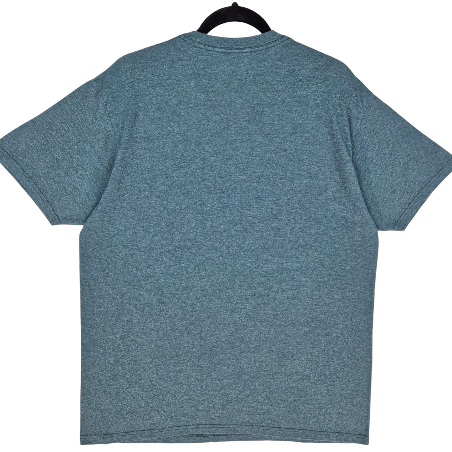 Levis Steel Blue Monogram Stretch Cotton Tee Shirt Size L